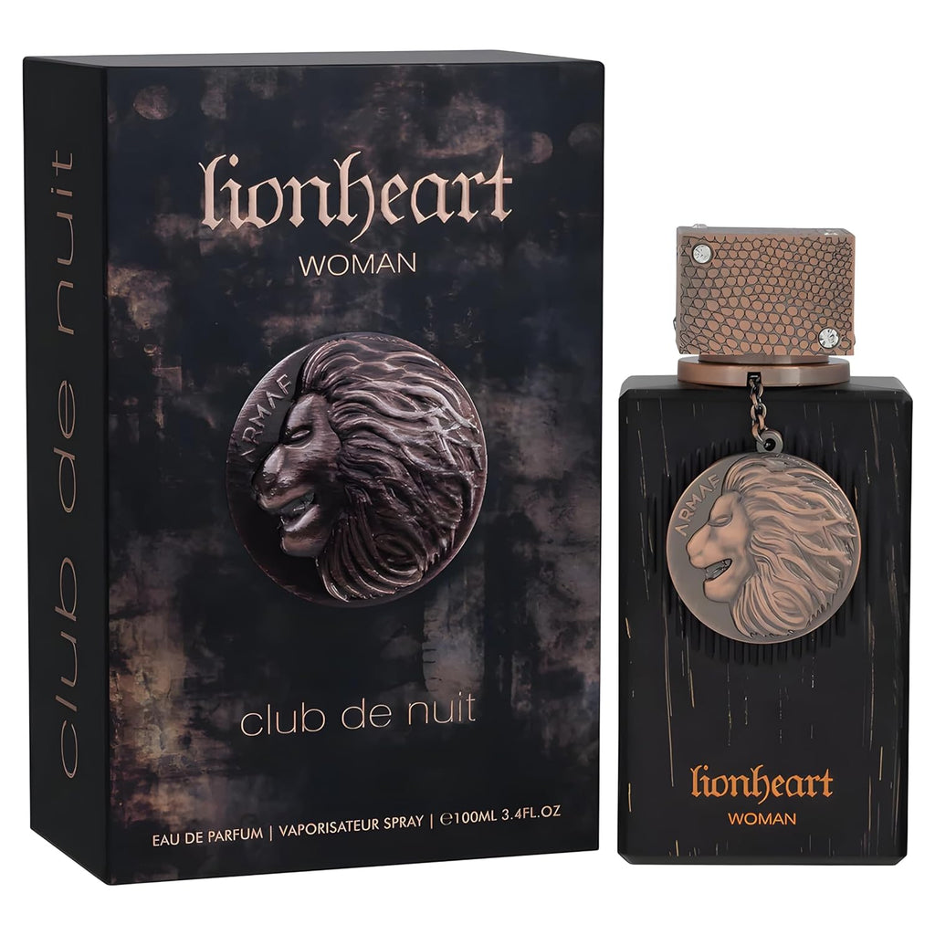 Armaf Club De Nuit Lionheart for Women Eau de Parfum Spray, 3.4 Ounce