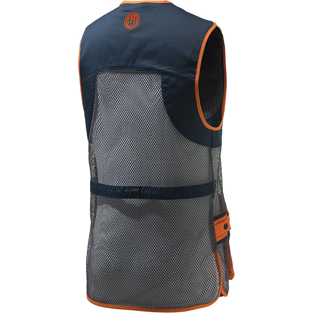 Beretta Unisex Full Mesh Shooting Vest - Breathable Lightweight Competition Vest With Cartridge Pockets & Comfortable Fit