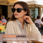 Sunglasses Womens Polarized Sunglasses for Women Men - Mirrored Trendy Shades with UV Protection Sun Glasses A1. Pink Frame/Pink Polarized Lens