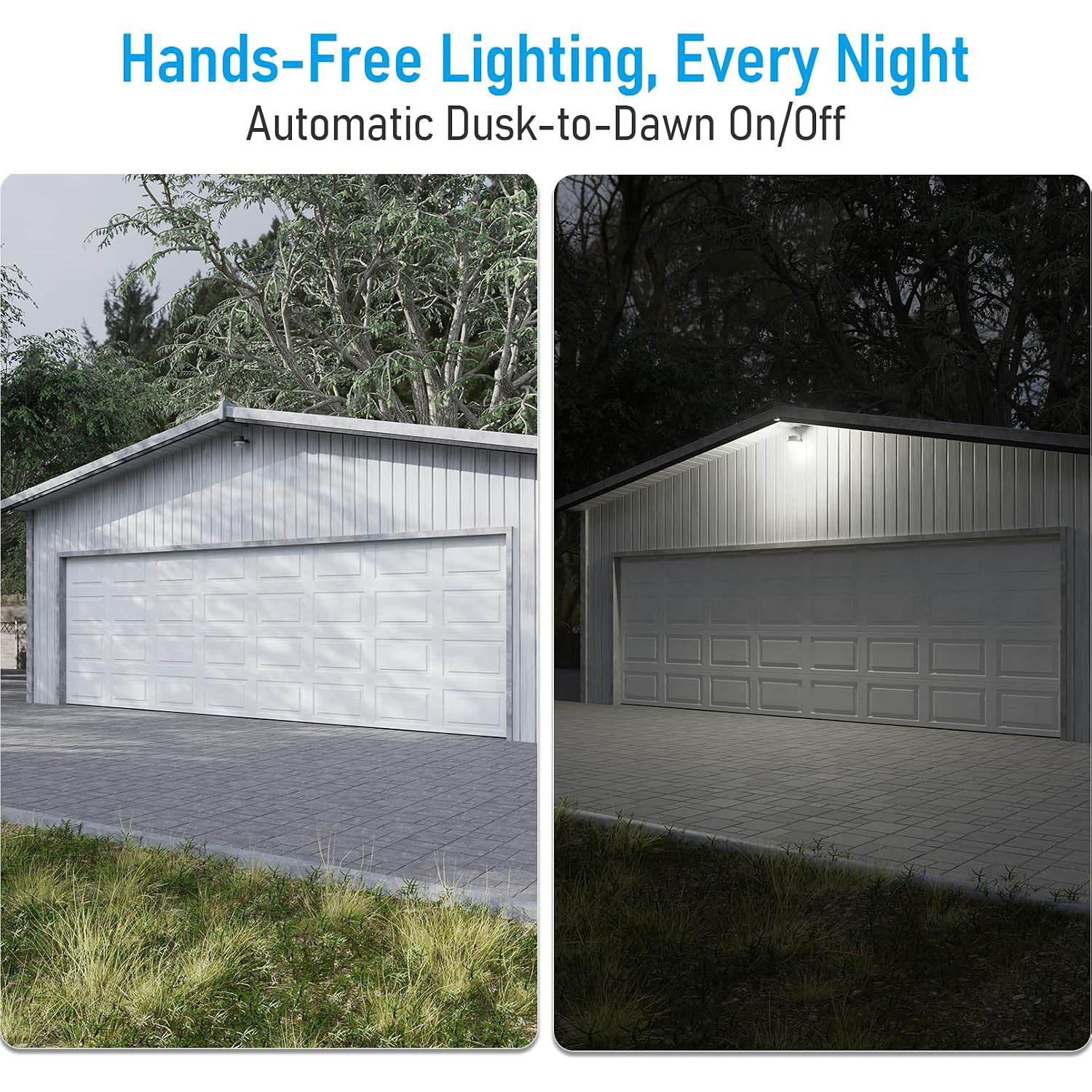 Torchstar Led Barn Light Dusk To Dawn Area Lights Aluminum 5000K Bronze | Outdoor Security Flood Lighting With Photocell, Etl & Fcc Listed, Ip65 Waterproof, 110-277V, Garage, Yard