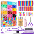Hair Accessories for Girls, 1698 Pcs Hair Rubber Bands with Elastic Hair Ties Hair Clips Hair Wax Stick Spray Bottle Hair Styling Tools