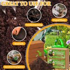2Pcs Organic Coco Coir Bricks Soil Blocks- 100% Natural Compressed Coco Peat Brick Coconut Fiber Substrate With Low Ec& Ph Balance, High Expansion Coco Coir Pith Coconut Husk For Garden