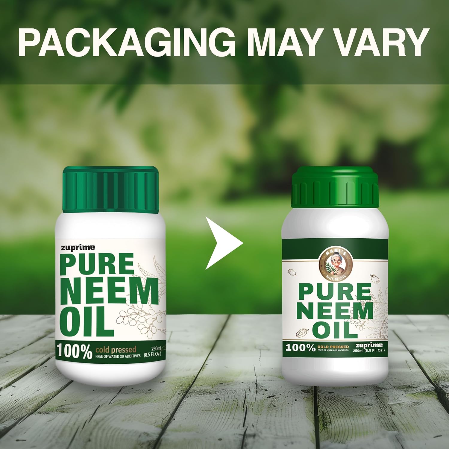 Nani'S Pure Neem Oil For Plants Concentrate - Dilute For Use As Organic Neem Oil Spray For Plants, Outdoor & Indoor Use - 100% Cold Pressed - Horticultural Enhanced Plant Health & Shine Need (8.5 Oz)