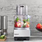 Cuisinart Food Processor, Dishwasher Safe 11-Cup Food Processor with Slicing & Shredding Discs, Cuisinart Pro Custom 11 Stainless Steel Electric Chopper & Kitchen Food Processor, Chrome, DLC-8SBCYP1
