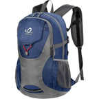 Waterfly Lightweight Packable Hiking Backpack, 30L Day Pack Blue | Water Resistant Foldable Travel Daypack With Multiple Pockets, Wet Pocket, Ultralight Day Pack For Woman Man, Everyday Carry
