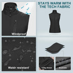 33,000Ft Women'S Lightweight Running Vest Outerwear With Pockets, Windproof Sleeveless Jacket For Golf Hiking Travel