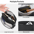 Anti-Theft Crossbody Travel Bag For Women Men, Lightweight Shoulder Bag Classic Design For Trip, Daily Use, Sport
