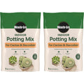 Miracle-Gro Cactus, Palm & Citrus Potting Mix, 8 Qt. (2-Pack) | For Indoor Or Outdoor Potted Plants, Great For Succulents