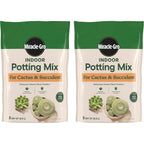 Miracle-Gro Cactus, Palm & Citrus Potting Mix, 8 Qt. (2-Pack) | For Indoor Or Outdoor Potted Plants, Great For Succulents
