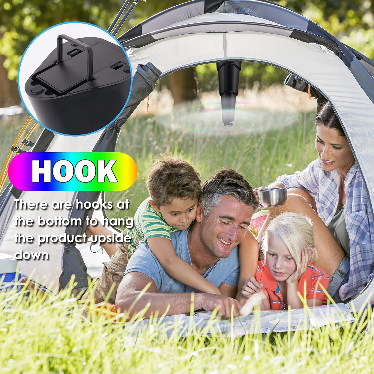 Fly Fans For Tables,Food Indoor Outside,4 Pack Portable Outdoor Picnic Fan,Batteries Powered Table Restaurant, Party, Home,Outdoor Dinner(Black)