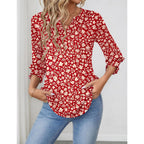 Lomon Women'S 2026 Fashion Tops 3/4 Length Sleeve Business Casual Blouses Summer Tees Shirts S-4X