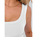 Anrabess Womens Crop Tank Tops, Soft Breathable Ribbed Slim Fit, Comfy For Basic,Casual,Going Out&Daily Wear