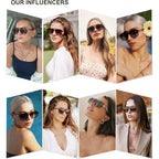SOJOS Retro Aviator Sunglasses for Women Men,Trendy Rectangle Womens Mens Shades Sun Glasses SJ2202