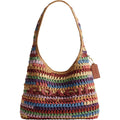 Coach Brooklyn Shoulder Bag 28 In Straw