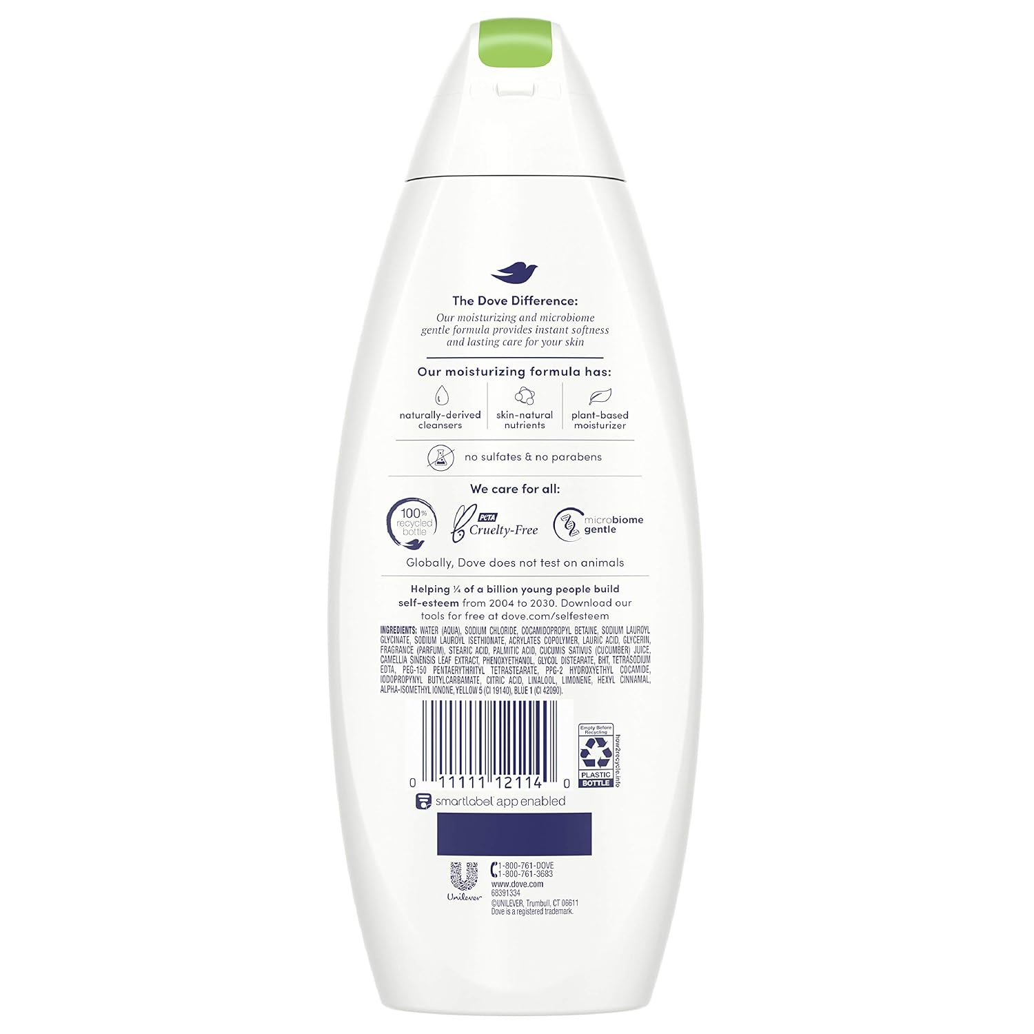 Dove Go Fresh Refreshing Body Wash Revitalizes And Refreshes Skin Cucumber And Green Tea Effectively Washes Away Bacteria While Nourishing Your Skin 12 Oz