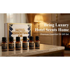 Hotel Diffuser Oil Discovery Kit - Buyers’ Best Picks - 10 Mlx8, Hotel Fragrance Oil Gift Set - For Waterless Essential Oil Diffuser Inspired By Iconic 5-Star Hotels