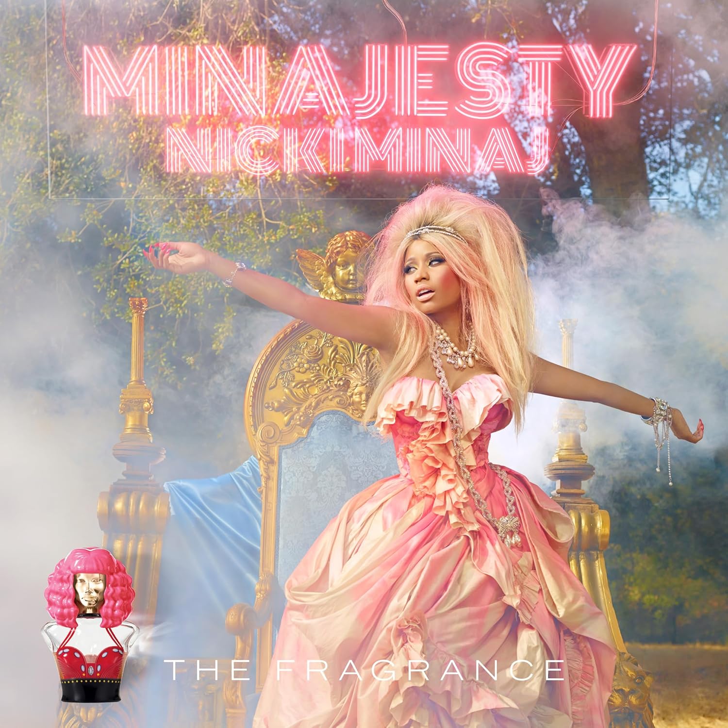 Nicki Minaj Minajesty for Women Body Mist, 3.4 Ounce