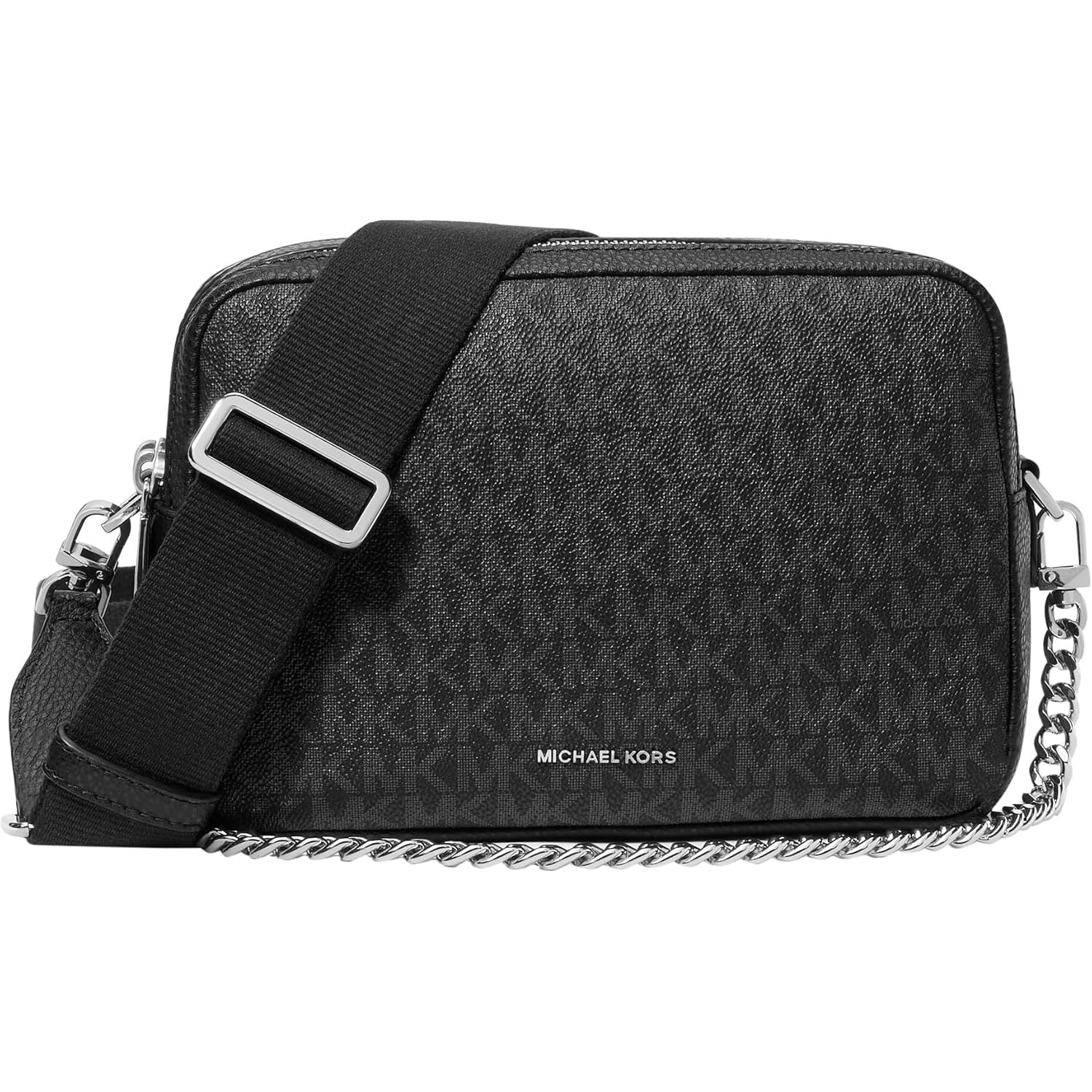 Michael Kors, Womens, Bryant Double Zip Chain Camera Crossbody