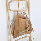 Hoxis Mesh Beach Tote Womens Shoulder Handbag