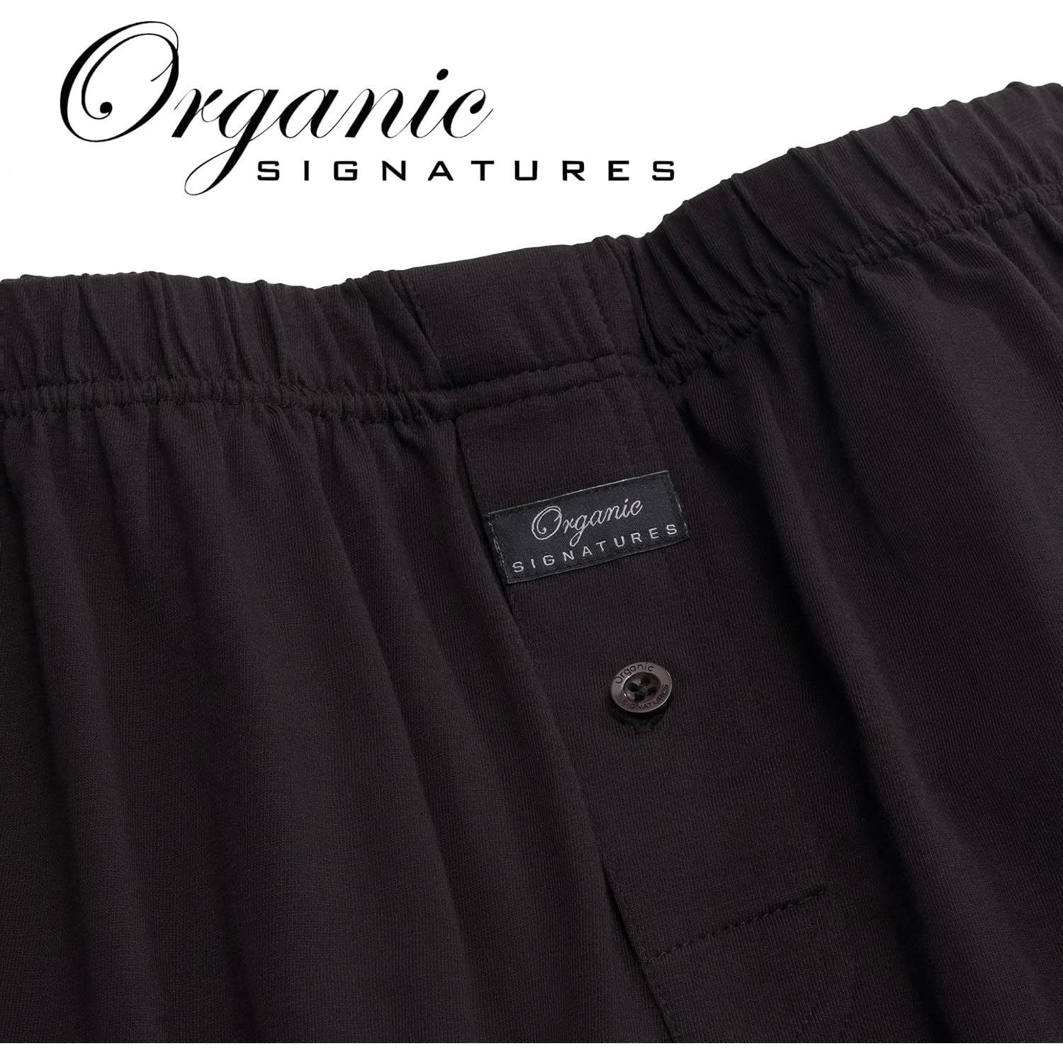 Organic Signatures 100% Cotton Boxers Soft Waistband