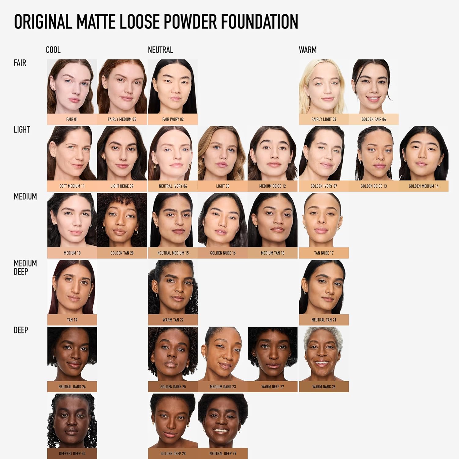 bareMinerals Original Matte Loose Powder Foundation SPF 15, Clean Mineral Powder Face Makeup, Sheer-to-Full Coverage, Reduces Shine, Dermatologist-Tested, Skin-improving Makeup For Sensitive Skin