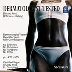 Nécessaire The Body Lotion - Fragrance-Free - Multi-Peptide Moisturizer - Firming Body Lotion For Women + Men. 2.5% Niacinamide. Non-Comedogenic + Hypoallergenic For Sensitive Skin – 450Ml/15.2 Fl Oz