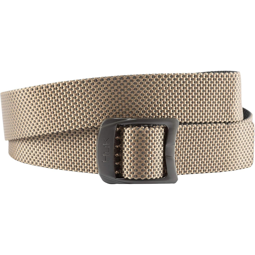 Huk Fishing Nylon Webbing Belt, Adjustable Sizing, Casual, Lifestyle, Quick Dry, 44" Max Length