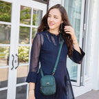 Travelon Anti-Theft Tailored Crossbody Phone Pouch