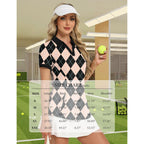 Womens Polo Shirt Golf Shirts Women Collared Shirts Short Sleeve Tee V Neck Tops