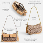 COACH Twin Turnlock Waverly Bag