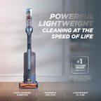 Shark Powerdetect Speed Clean & Empty | Cordless Stick Vacuum Cleaner With Auto-Empty | Lightweight & Rechargeable Handheld Vacuum | Carpet, Hard Floors & Pet Hair | 60-Min Runtime | Ice Blue | Ia3241