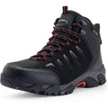 Men'S Waterproof Hiking Boots Non-Slip Lightweight Mid Top Ankle Boot Breathable Hiker Trekking Shoes