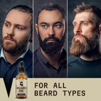 Striking Viking Vanilla Beard Oil for Men - Naturally Derived Conditioner with Argan & Jojoba Oils for Softening, Moisturizing and Growth (2 Oz)