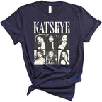 Katseye Vintage Style Photo Collage T Shirt Retro Pop Culture Casual Streetwear Tee