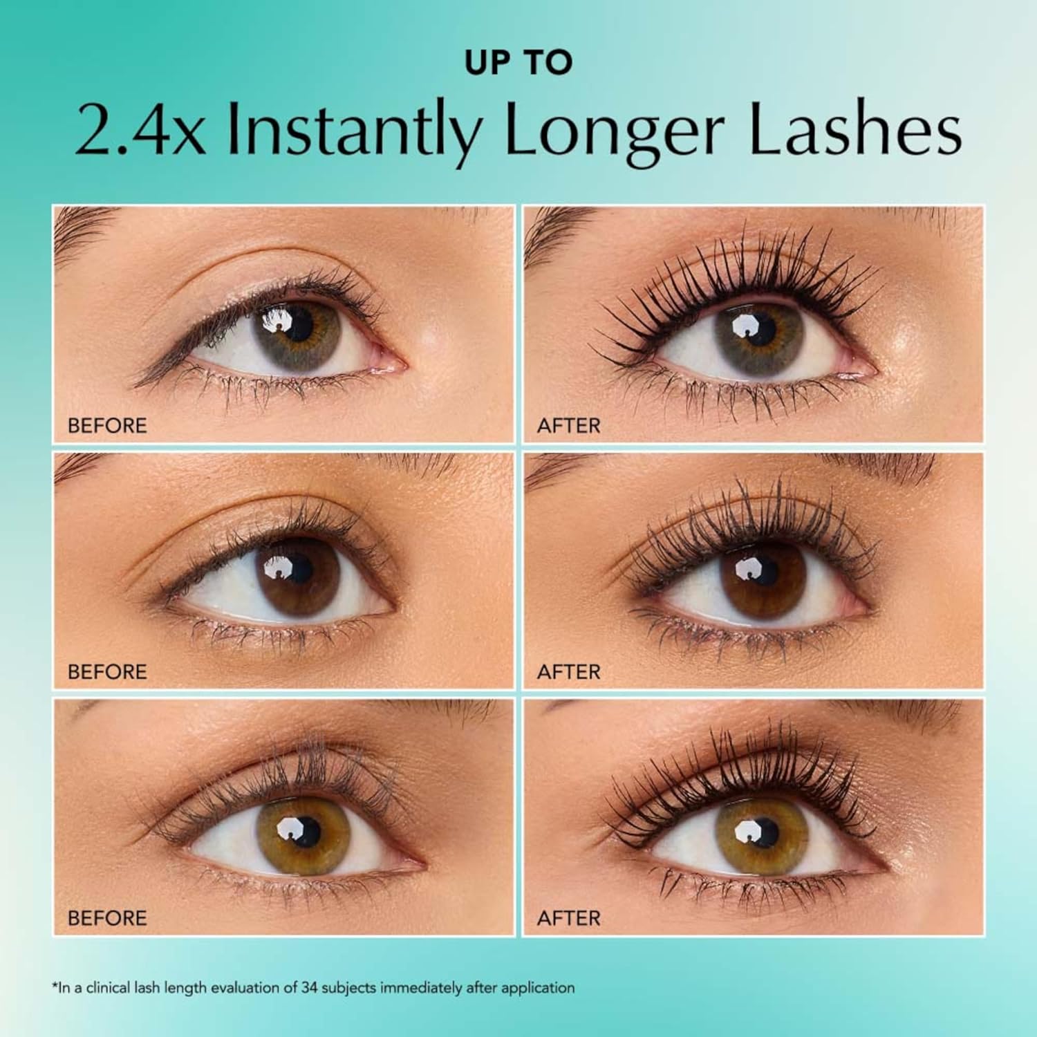 Thrive Causemetics Thrive Mascara, Liquid Lash Extensions Mascara, Tubing Mascara Lengthening, Volumizing & Curling, Smudge Proof, Washable, No Clumping or Flaking, Vegan, Crystal (Brown Black)