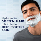 Gillette Series 3X Action Shave Gel, Moisturizing Twin Pack (7 Ounce Each)