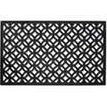 Dii Rubber Doormats Collection All Weather, 18X30, Lattice