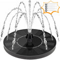 Mademax 1W Solar Bird Bath Fountain Pump, Solar Fountain, Free Standing Floating Solar Powered Water Fountain Pump For Bird Bath, Garden, Pond, Pool, Outdoor