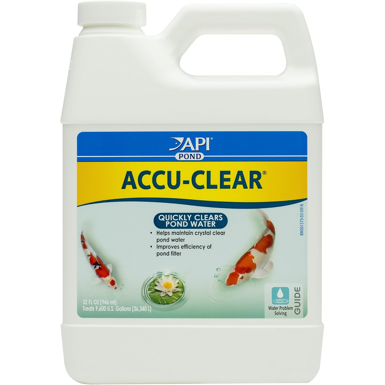 Api Pond Accu-Clear Pond Water Clarifier 32-Ounce Bottle