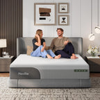 Novilla 14 Inch King Size Mattress, Gel-Infused Bliss Cooling King Memory Foam Mattress In A Box With Cool-Touch Nylon Cover, Pain Relief & Spinal Support With Certipur-Us Certified Foam