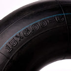 (2-Pack) Ar-Pro 15X6.00-6" Inner Tubes With Tr-13 Straight Valve Stem - Replacement Lawn Mower Tire Tubes With Tr13 Straight Valve Stem - Suitable For Yard Tractors, Wheelbarrows, Atvs, And More