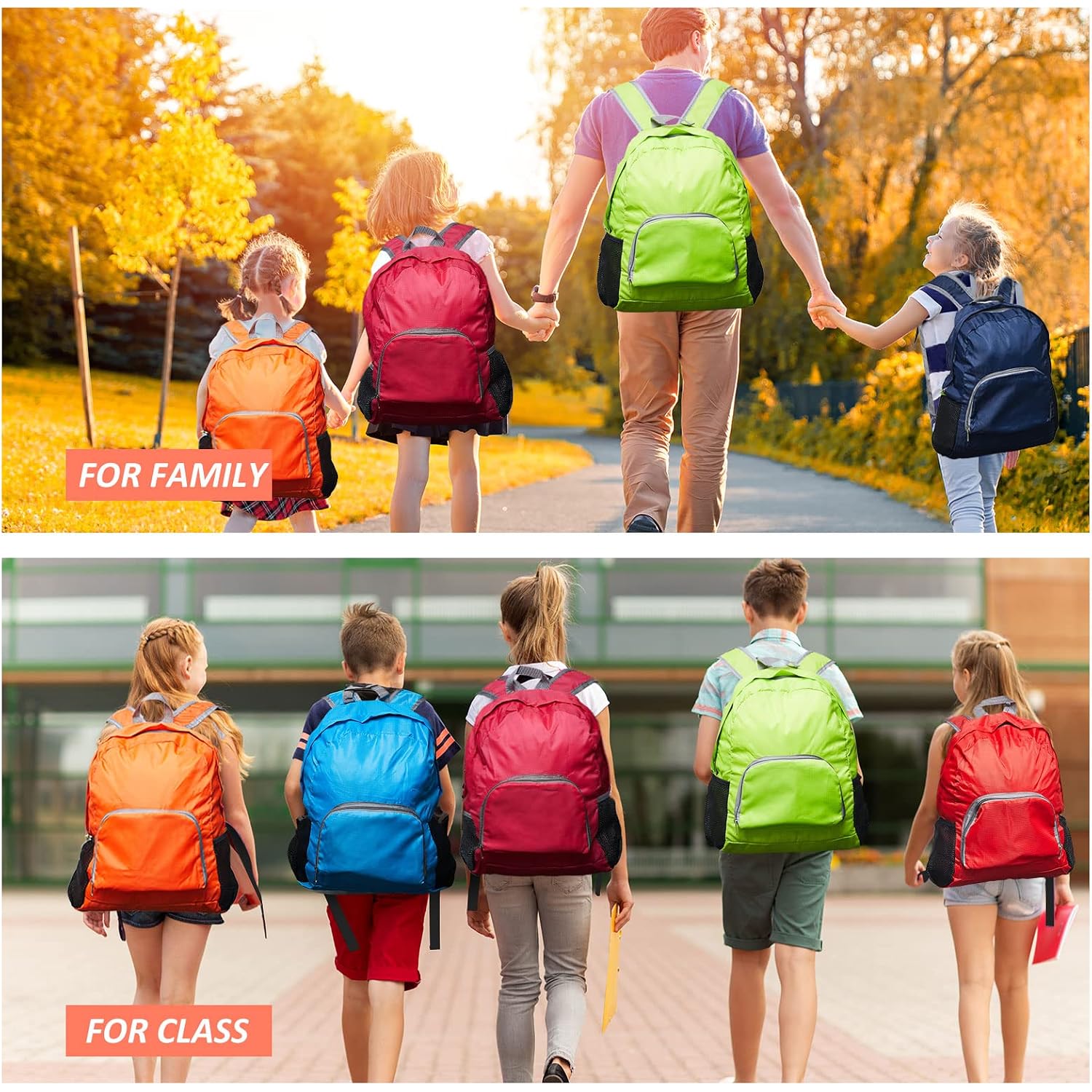 Patelai 48 Pcs 17" Backpacks In Bulk For School Kids Wholesale Bookbags Lightweight Back Pack For Girls Boys Outdoor Travel(Stylish Color)