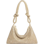 YUWITA Sparkly Rhinestone Purse Evening Bag, Clutch Purses for Women Going Out Dressy Small Handbag
