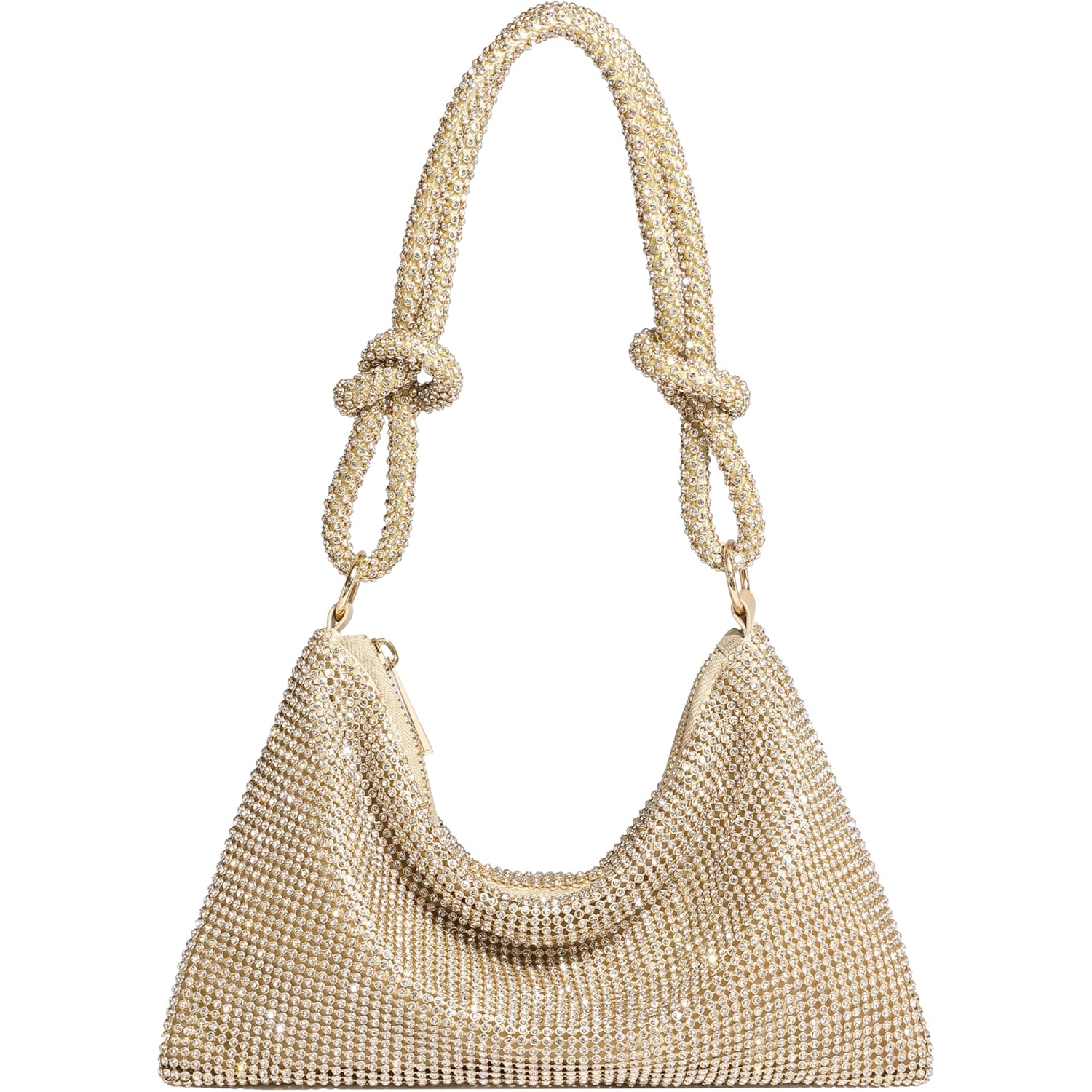 YUWITA Sparkly Rhinestone Purse Evening Bag, Clutch Purses for Women Going Out Dressy Small Handbag