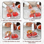 30-Pack Small Vacuum Sealer Bags & 2 Bonus Sealing Clips, Compatible With Chef Preserve – Bpa-Free (8 X 10 In) Reusable Food Storage Bags For Freezer, Microwave, Sous Vide – Leak-Proof