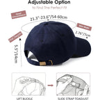 Womens Satin Lined Unstructured Baseball Cap Unisex Silk Lining Washed Cotton Adjustable Vintage Dad Hat