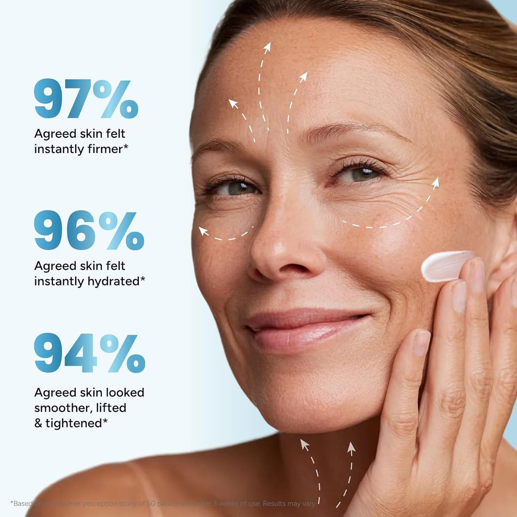 Retinol Cream For Face - Anti-Aging Moisturizer Wrinkle Cream With Collagen & Hyaluronic Acid - Face & Neck Moisturizer For Firming, Hydration & Smooth Skin - Day & Night Skin Care For Women & Men