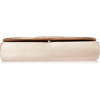 Jessica Mcclintock Women'S Angel Satin Tuxedo Flap Evening Clutch | Satin