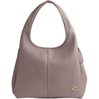 Coach Polished Pebble Leather Lana Shoulder Bag