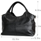 Medium Vegan Leather Purses For Women With Detachable Satchel Strap, Ladies Handbags, Tote Hobo Bags With Two-Handle